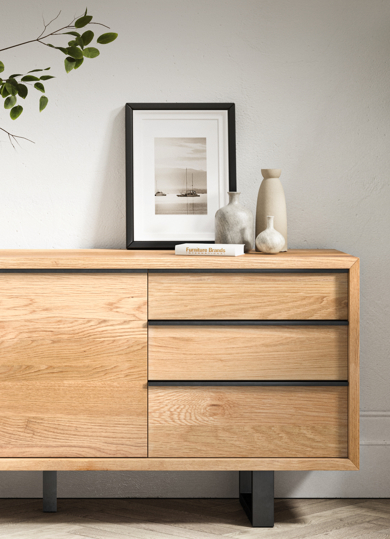 Living room furniture - Bevel Small Sideboard