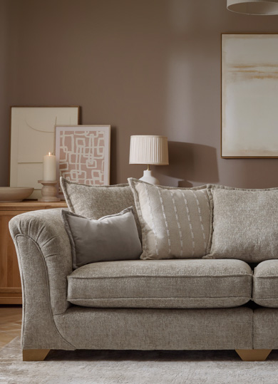 Sofas - Thornley 2 Seater Sofa in Forest Green Fabric