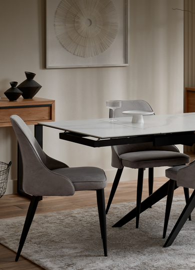 Dining room furniture - Trento Dining Set with Aria Chairs