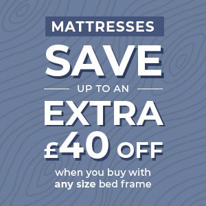 Save up to £40 on a new mattress