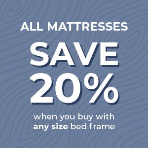 Save 20% on a new mattress