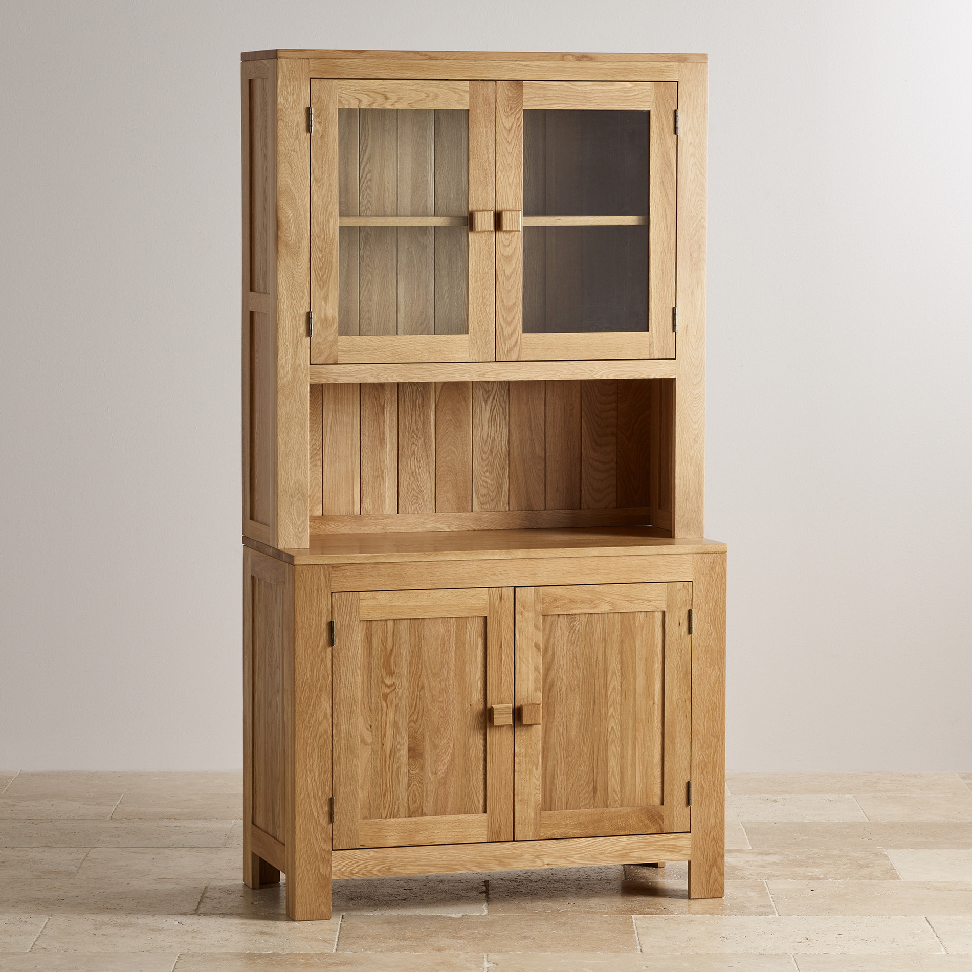 Oakdale Small Dresser in Natural Solid Oak Oak Furniture Land