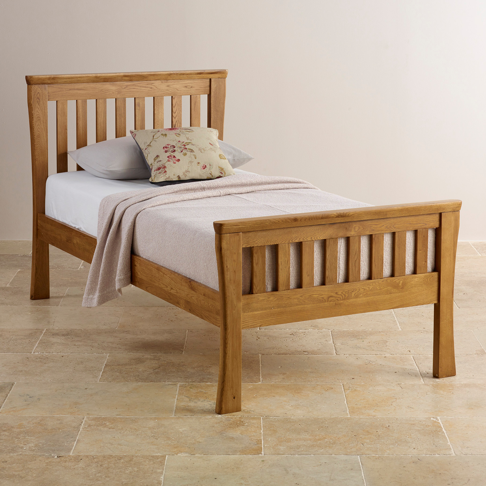 Orrick Rustic Single Bed 55e087733fb1b 