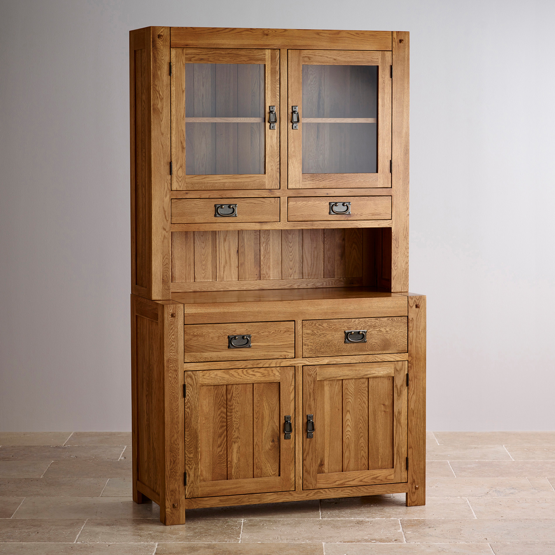 Quercus Small Dresser in Rustic Oak Oak Furniture Land