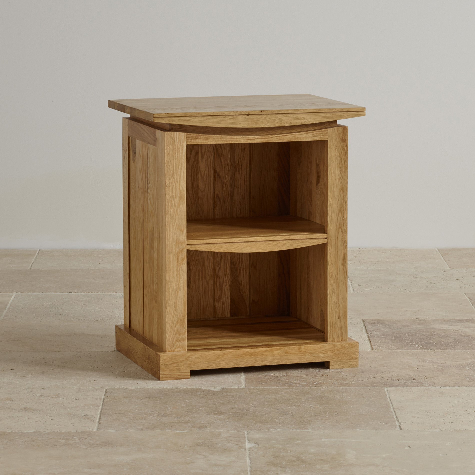 Tokyo Bedside Table in Natural Solid Oak | Oak Furniture Land