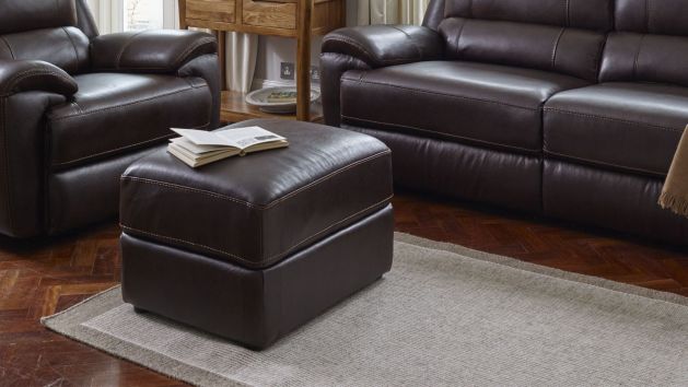 Leather Footstools