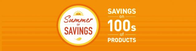 Our Summer of Savings