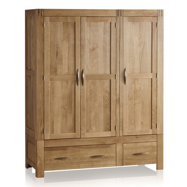 Oak Wardrobes Solid Wood Wardrobes UK Oak Furniture Land