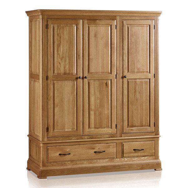 Oak Wardrobes Solid Wood Wardrobes UK Oak Furniture Land