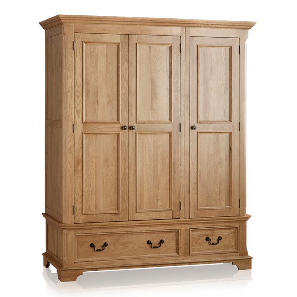 Oak Wardrobes Solid Wood Wardrobes UK Oak Furniture Land