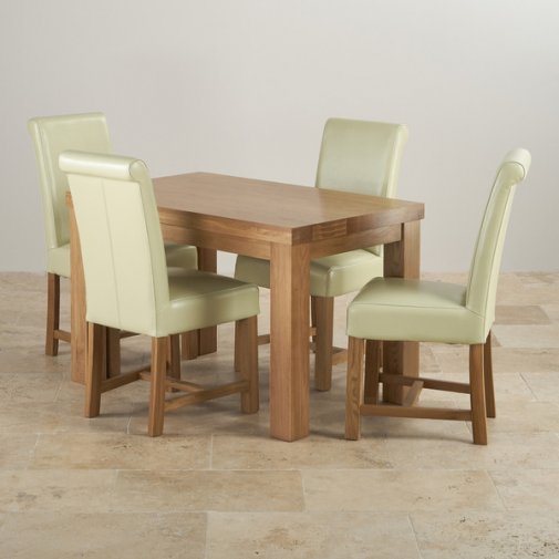 Fresco 6ft x 3ft Dining Table in Natural Oak Oak Furniture Land