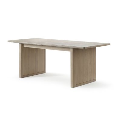 Gatsby Washed Solid Oak Extending Dining Table 200-250cm