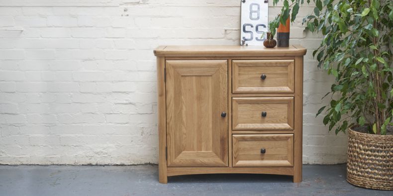 Oak Storage Cabinets