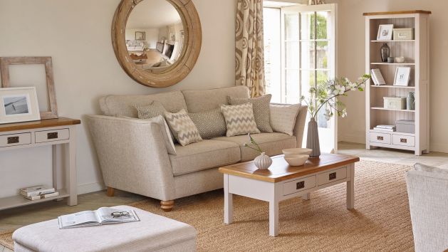 Painted Living Room Furniture | Smooth Tones | Oak Furniture Land