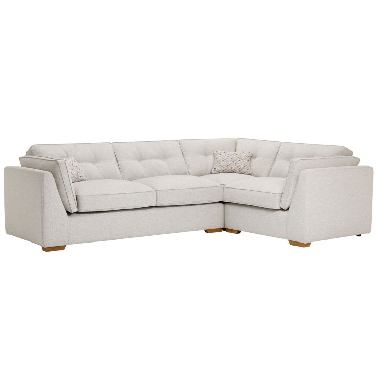 Pasadena Left Hand High Back Corner Sofa Oak furnitureland