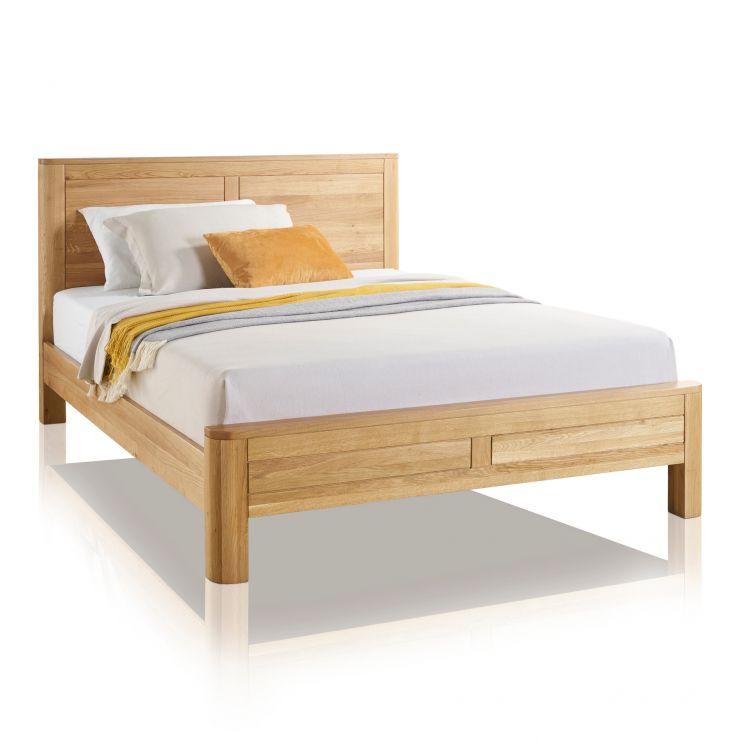 Romsey King Size Bed In Natural Solid Oak Oak Furniture Land