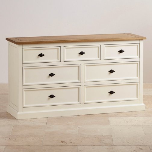 Chest of Drawers Oak Furniture Land