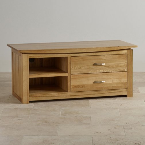 Oak TV Units & Stands Solid Wood TV Oak Furniture Land