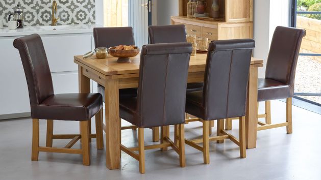 Dining Table and 8 Chairs