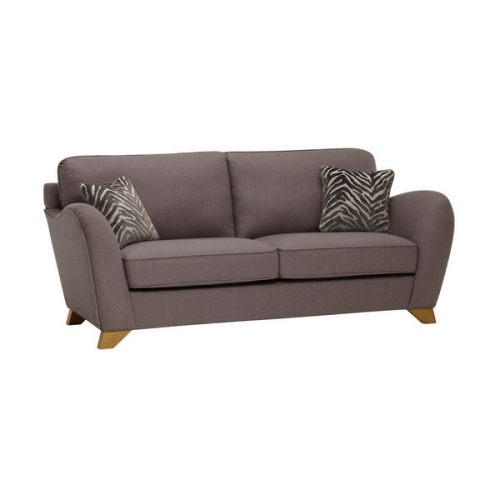 Abbey Traditional 2 Seater Pillow Back Sofa Oak Furniture Land