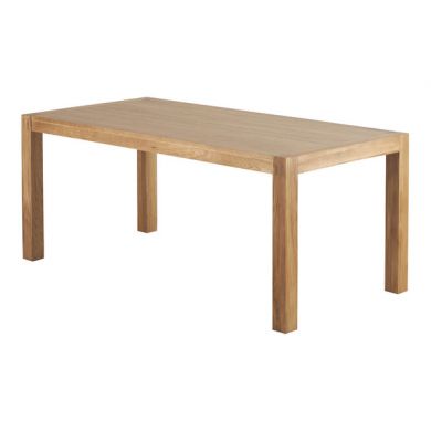 Alto Natural Solid Oak 6ft x 3ft Dining Table