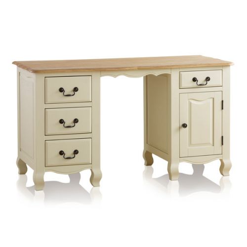 Oak Computer Desks Solid Wood Office Desks Oak Furniture Land