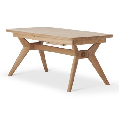 Bentley Natural Solid Oak Extending Dining Table 170-250cm