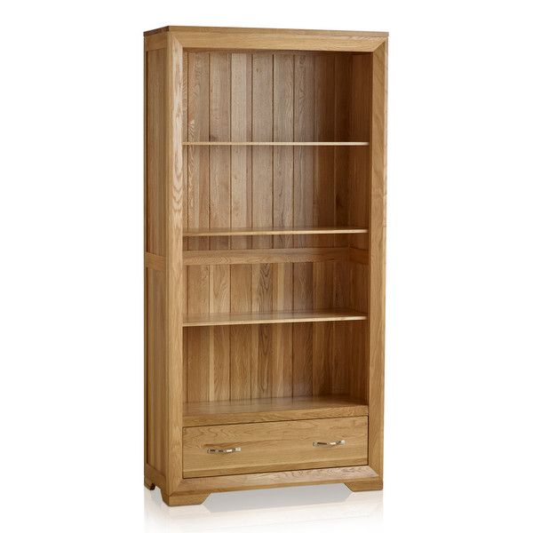 Tokyo Natural Solid Oak Bookcase | Living Room Furniture