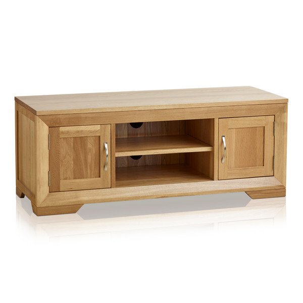 Oak TV Units & Stands Solid Wood TV Oak Furniture Land