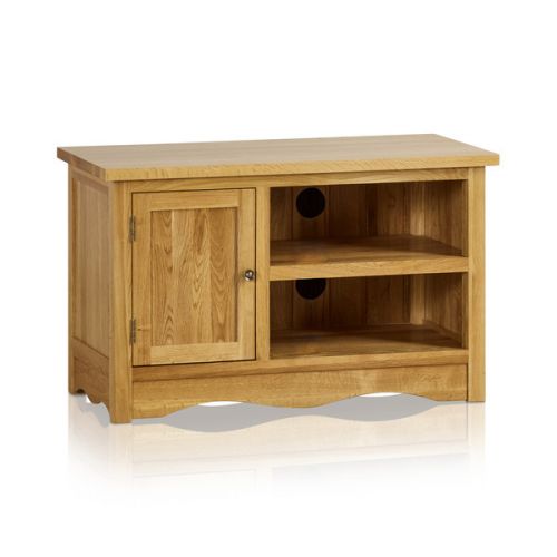Galway Large Computer Desk in Solid Oak Oak Furniture Land
