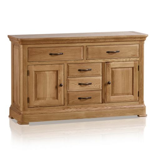Alto Natural Solid Oak Large Sideboard Oak Furniture Land