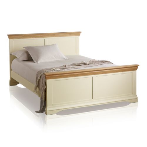 Canterbury KingSize Bed in Solid Oak Oak Furniture Land