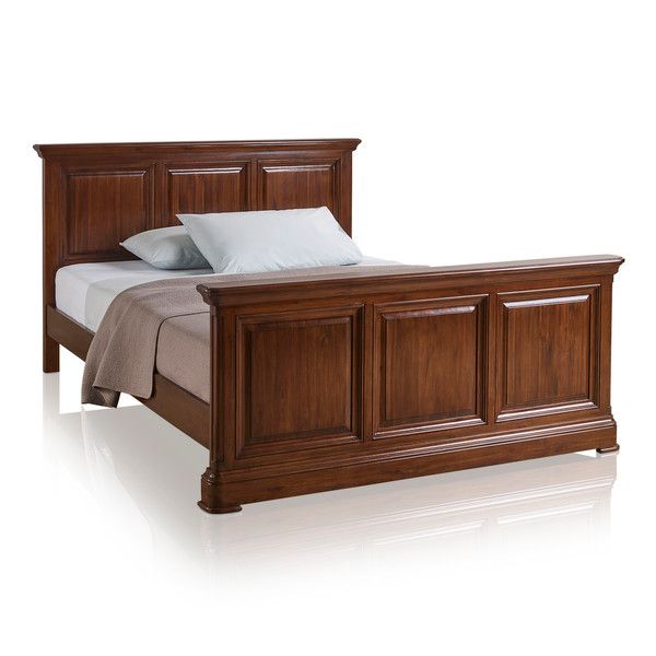 Tokyo KingSize Bed in Natural Solid Oak Oak Furniture Land