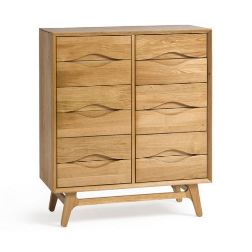 Oak Chest of Drawers | Large Bedroom Drawers | Oak Furnitureland