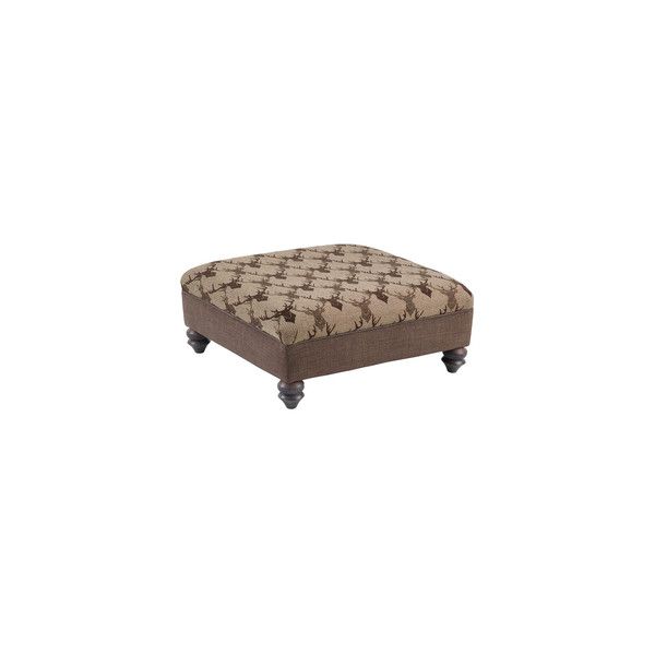 Footstools Leather & Fabric Footstools Oak Furniture Land