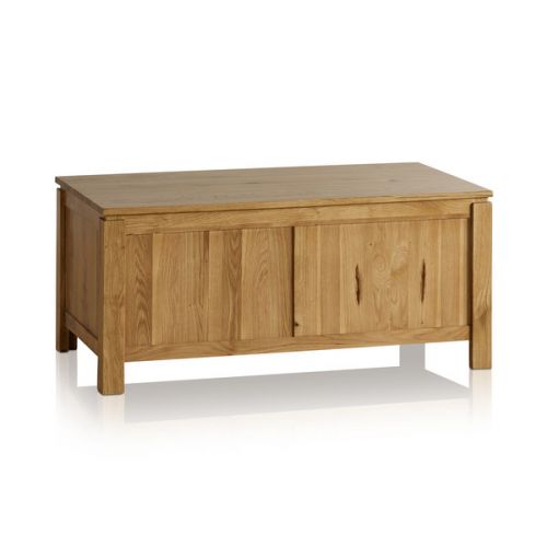 Galway Large Computer Desk in Solid Oak Oak Furniture Land