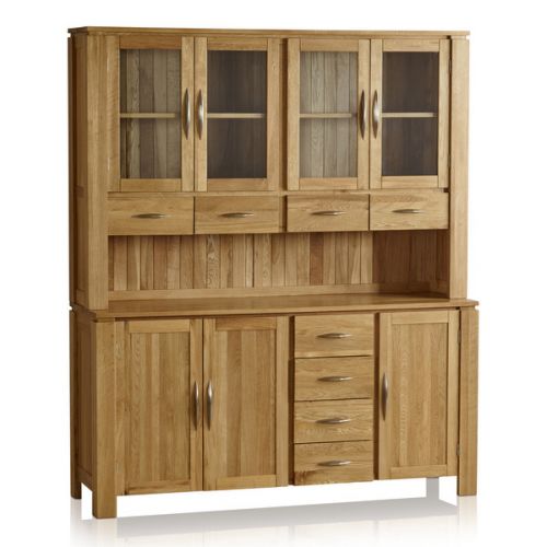 Oak Dressers Solid Wood Kitchen Dressers Oak Furnitureland