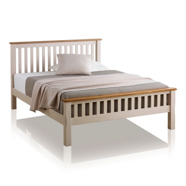 Tokyo KingSize Bed in Natural Solid Oak Oak Furniture Land