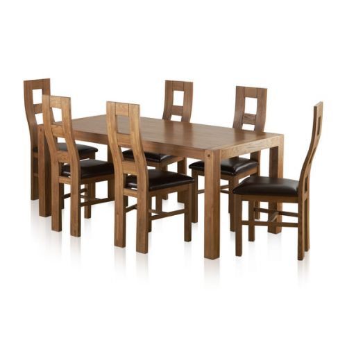 Oak Dining Sets Dining Table and Chairs Oak Furnitureland