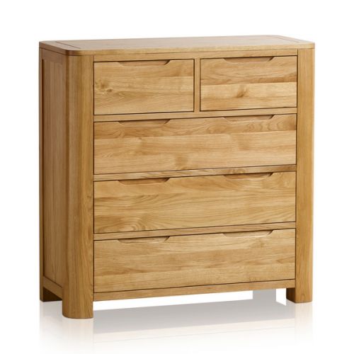 Oak Chest of Drawers | Large Bedroom Drawers | Oak Furnitureland