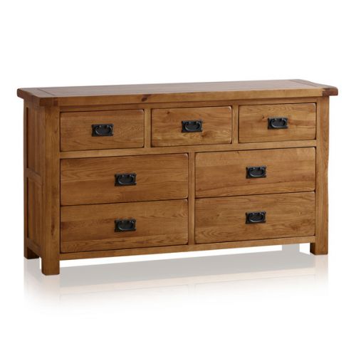 Oak Chest of Drawers Large Bedroom Drawers Oak Furnitureland