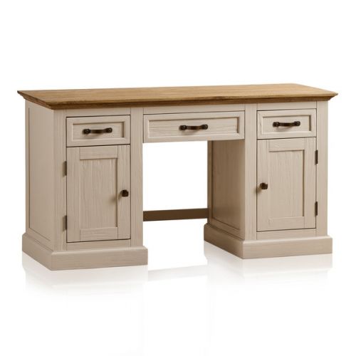 Oak Computer Desks Solid Wood Office Desks Oak Furniture Land