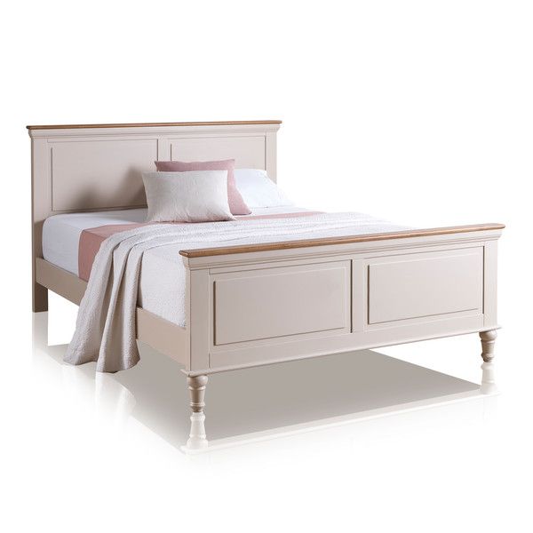 Tokyo KingSize Bed in Natural Solid Oak Oak Furniture Land