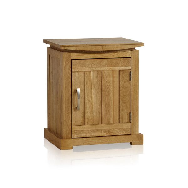 Tokyo Bedside Table in Natural Solid Oak Oak Furniture Land