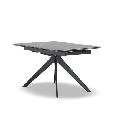 Trento Grey Ceramic Extendable Dining Table 130cm