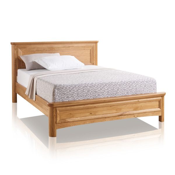 Tokyo KingSize Bed in Natural Solid Oak Oak Furniture Land