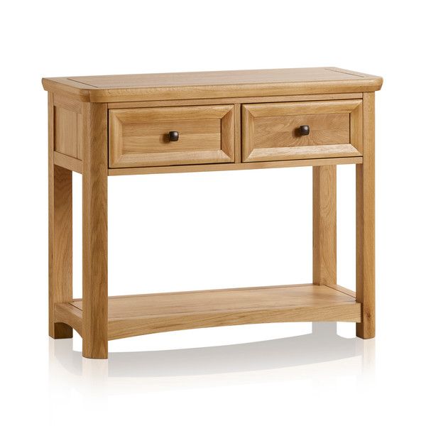 Oak Console Tables Solid Wood Hallway Tables Oak Furniture Land