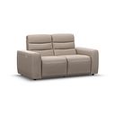 Cohen 2 Seater Electric Recliner in Virgo Buff Leather
