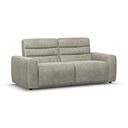 Cohen 3 Seater Electric Recliner in Miller Taupe Fabric