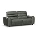 Cohen 3 Seater Electric Recliner in Virgo Lead Leather